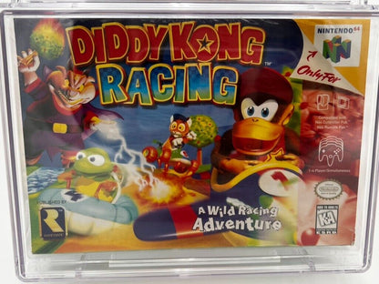 Diddy Kong Racing VIDEO GAME Nintendo 64 SEALED GRADED 6.5 CGC NEW N64