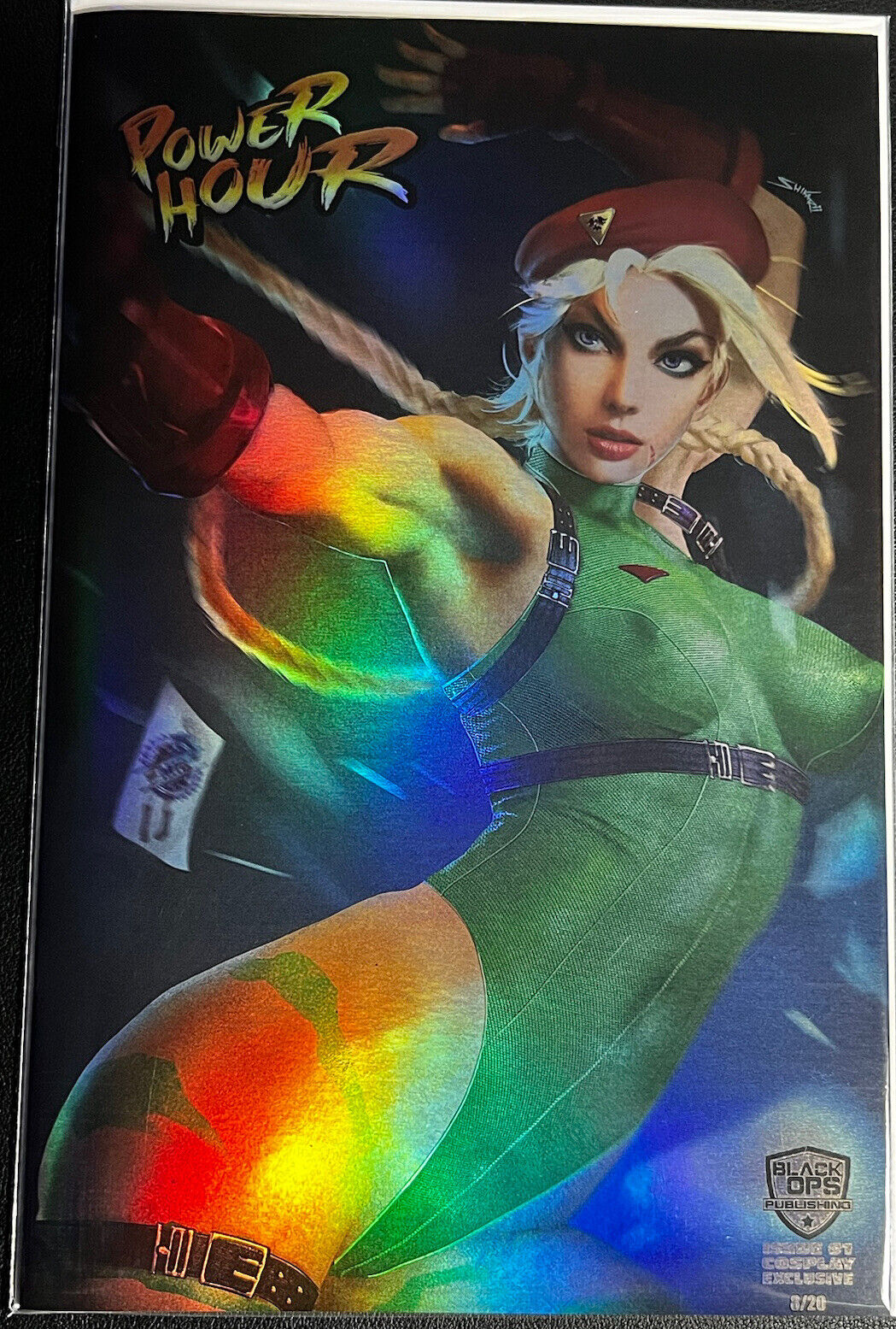 Power Hour 1 Cammy Street Fighter SHIKARII Foil LIMITED EDITION #9 OF #20 COPIES