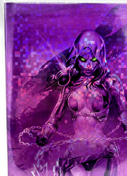 PREY FOR THE SINNER #2 EBAS VIRGIN FOIL LIMITED EDITION #19/35 COPIES SIGNED