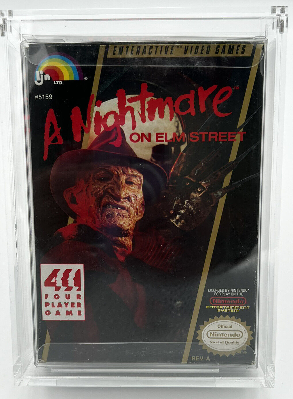 Nightmare on Elm Street Nintendo NES 1990 COMPLETE IN BOX CIB RETRO VIDEO GAME