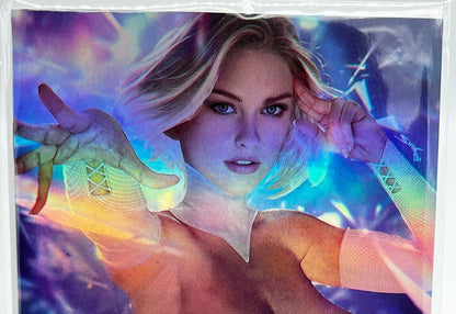 TOTALLY RAD EMMA FROST SHIKARII FOIL LIMITED EDITION 10 COPIES X-MEN ICE QUEEN