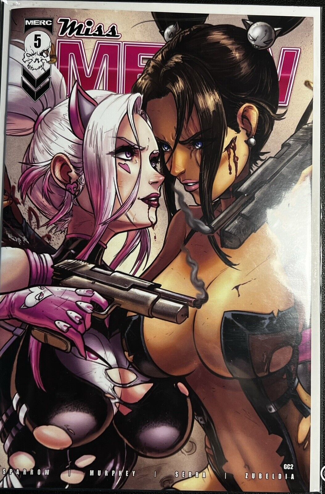 MISS MEOW #5 DRAX Virgin Close Up LIMITED COLLECTORS EDITION #2/5 COPIES