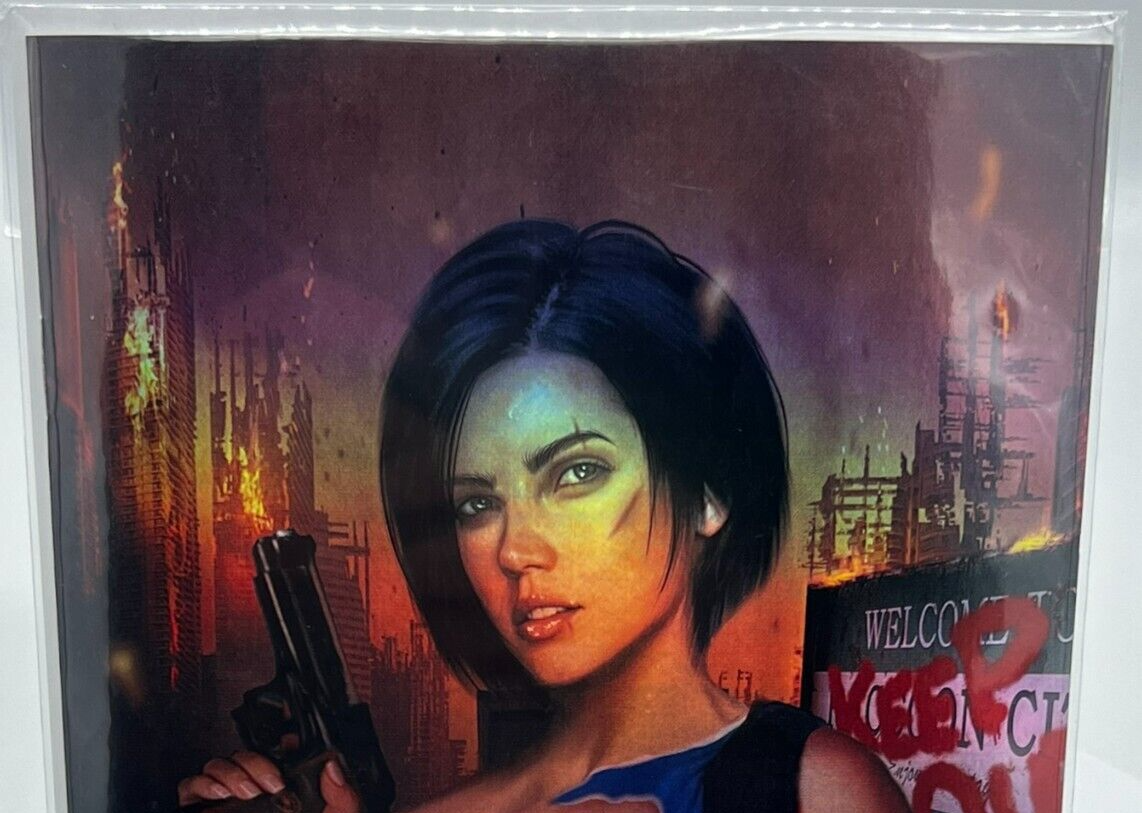 Evil Rad #1 Resident Evil Jill Valentine Piper Rudich VIRGIN Foil LTD 5/5 COPIES