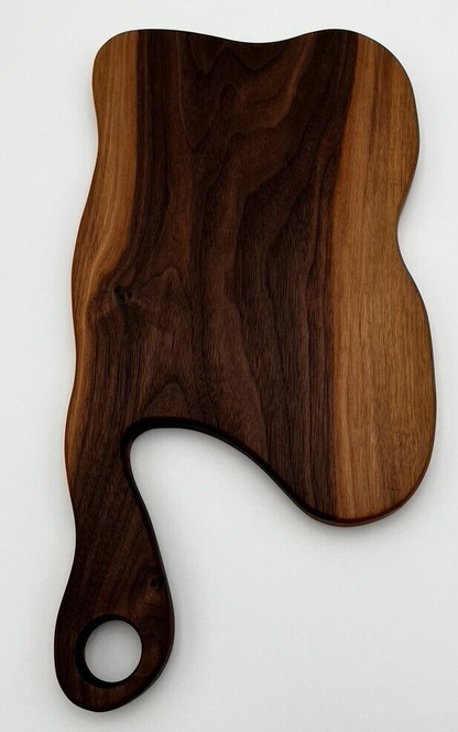 WALNUT CHARCUTERIE SERVING BOARD PREMIUM QUALITY HARDWOOD 100% FDA FOOD SAFE