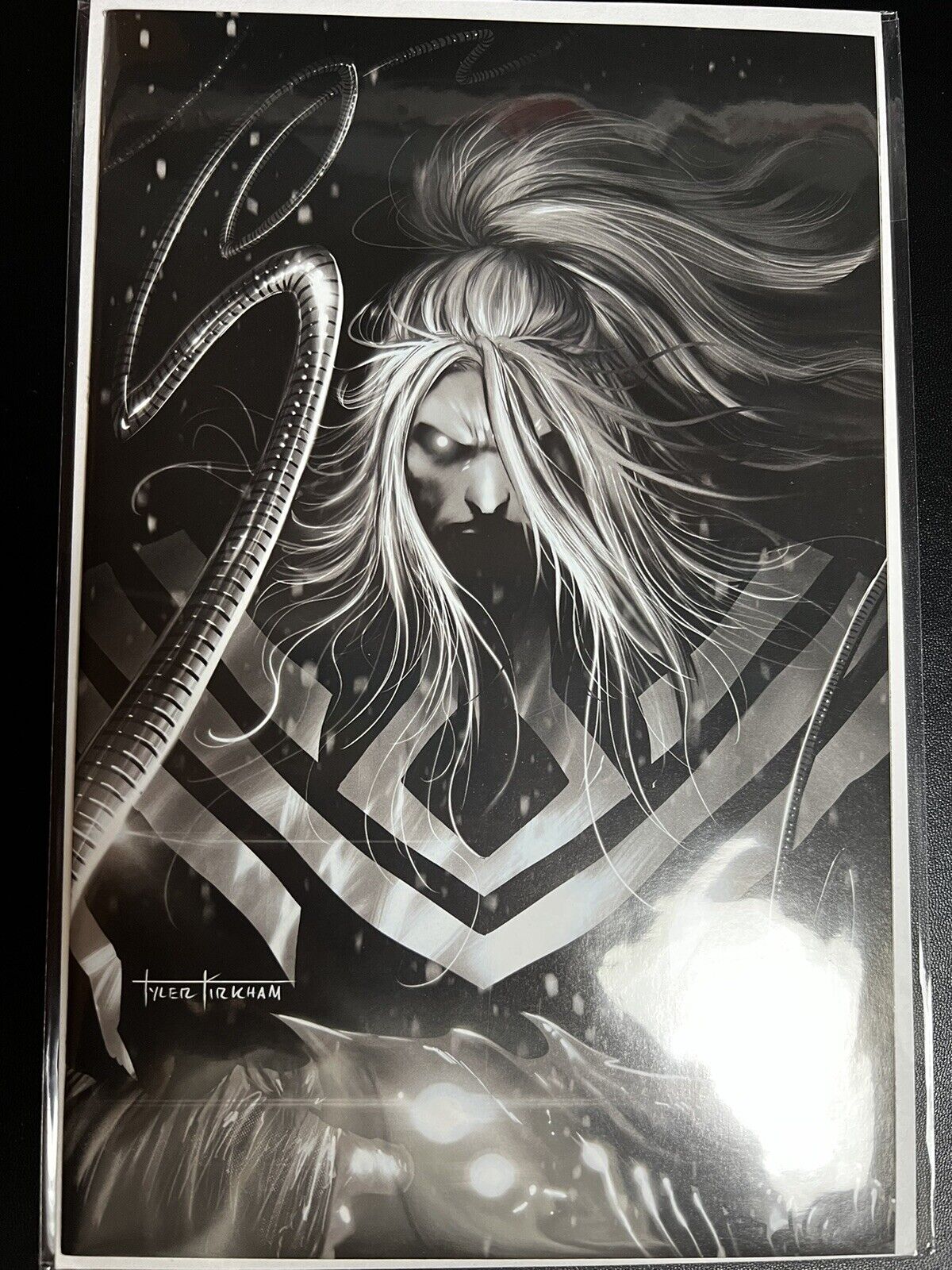 Web of Venom: Wraith #1 | 2020 | Tyler Kirkham B&W Virgin Variant | NM+ | Marvel