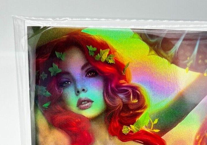 Totally Rad Poison Ivy Shikarii FOIL LIMITED EDITION ARTIST PROOF NOBLE #8/10