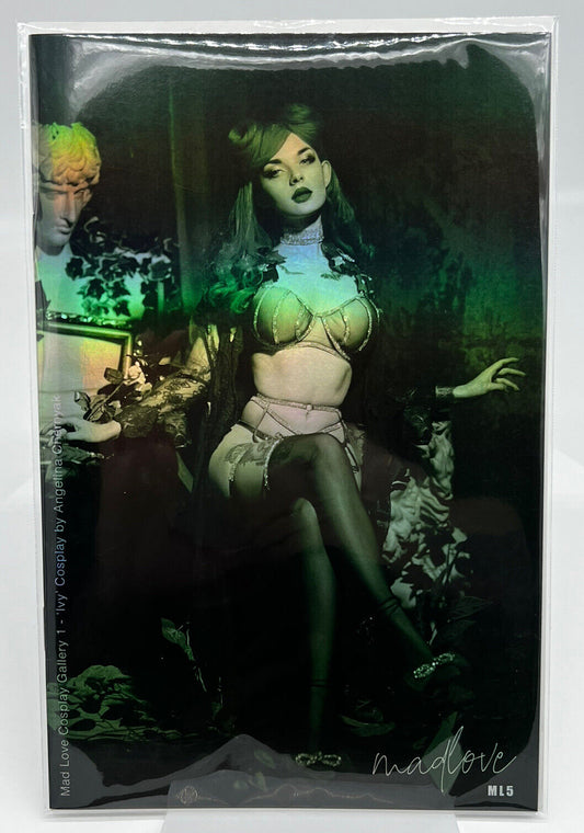 Mad love POISON IVY  Angelina Chernyak VIRGIN FOIL LIMITED PUBLISHER #5 Of 5