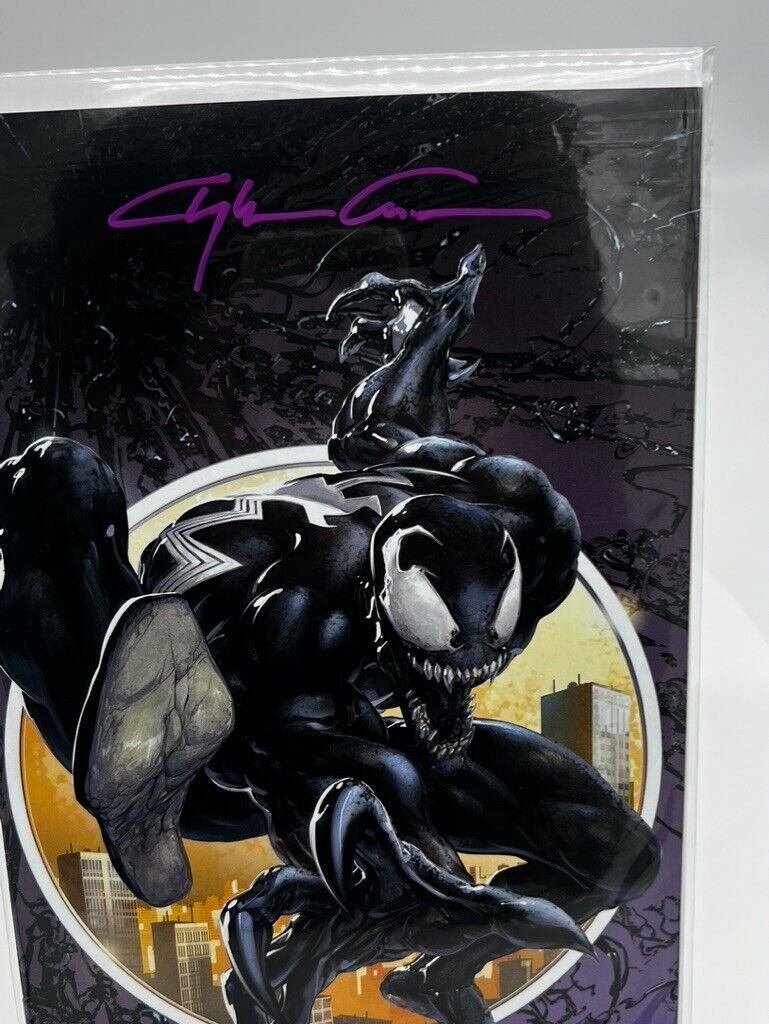 Venom First Host #1 Clayton Crain Virgin SIGNED LIMITED EDITION 1000 COPIES