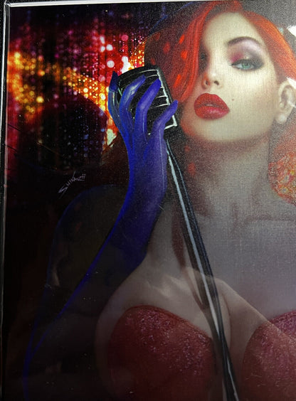 TOTALLY RAD JESSICA RABBIT SHIKARII METAL COVER  LTD AP #4/10