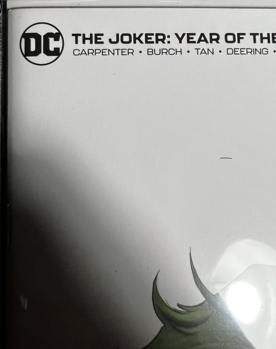 Joker Year of the Villain #1 Ryan Kincaid Sketch Cover LTD 1500