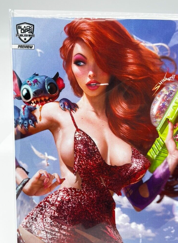 Jessi Zombie Witch Hunter Jessica Rabbit Stitch Shikarii Limited Edition 375