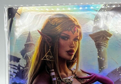 Power Hour #1 Princess Zelda  Sun Khamunaki FOIL LIMITED PUBLISHER  COPY #2/5