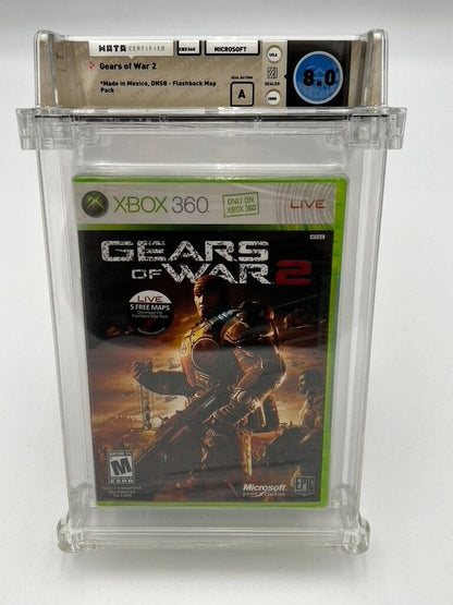 Gears of War 2 (Microsoft Xbox 360, 2008) - SEALED GRADED WATA 8.0