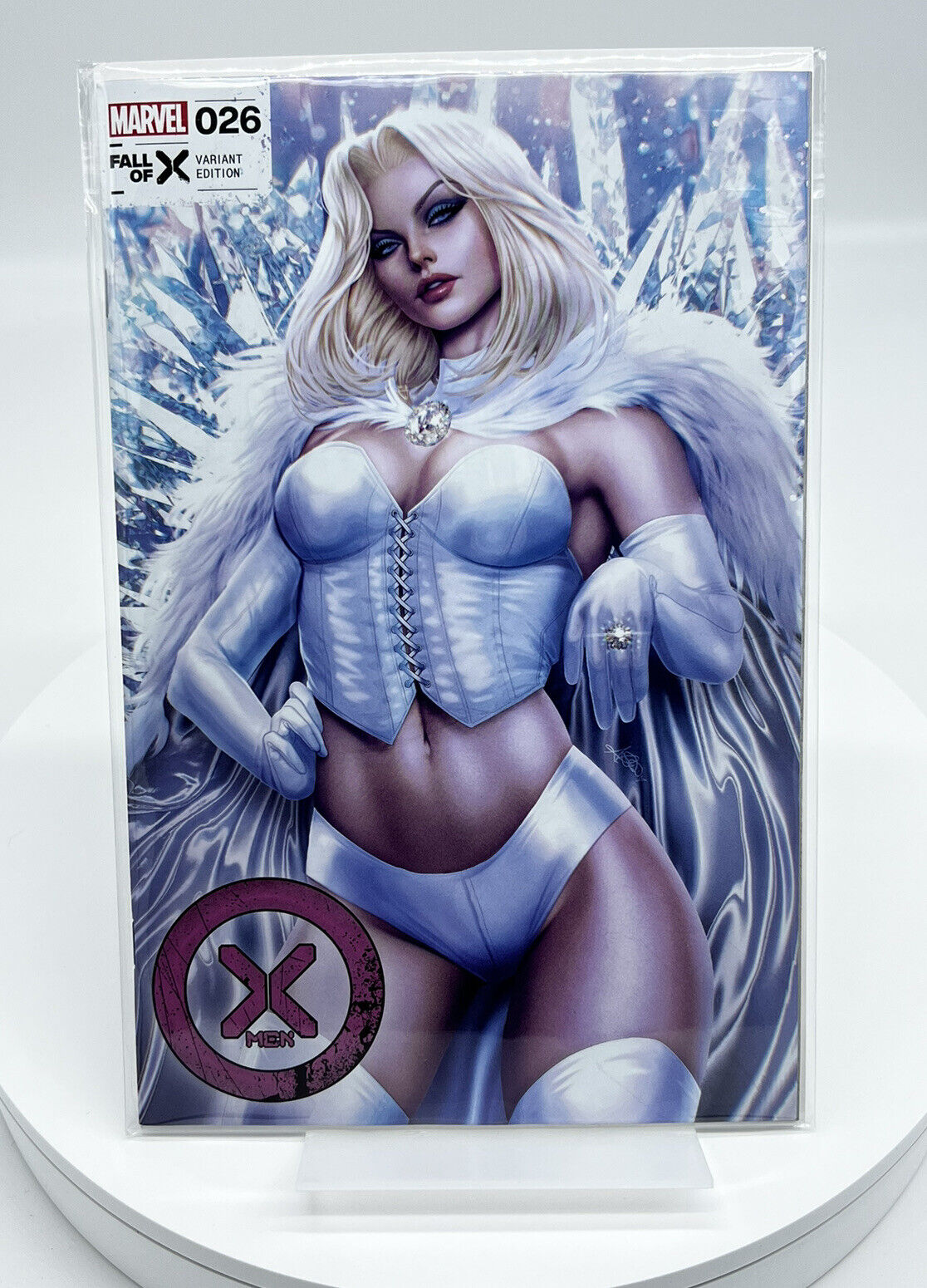 X-MEN #26 EMMA FROST  WHITE QUEEN ARIEL DIAZ TRADE  DRESS LIMITED 3000 COPIES