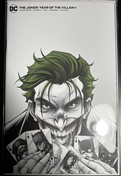 Joker Year of the Villain #1 Ryan Kincaid Sketch Cover LTD 1500