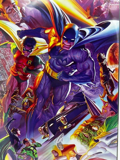 The History of Batman by Alex Ross 75TH ANNIVERSARY VIRGIN LIMITED EDITION 250