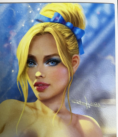 Power Hour #1 Cinderella Sidney Augusto Close Up VIRGIN LTD ARTIST PROOF AP #4/5