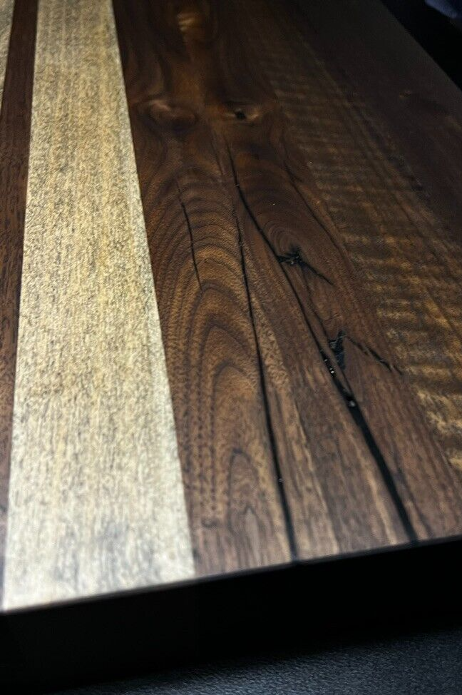 WALNUT & MAPE WOOD DECORATIVE PREMIUM QUALITY HARDWOOD THICK BOARD