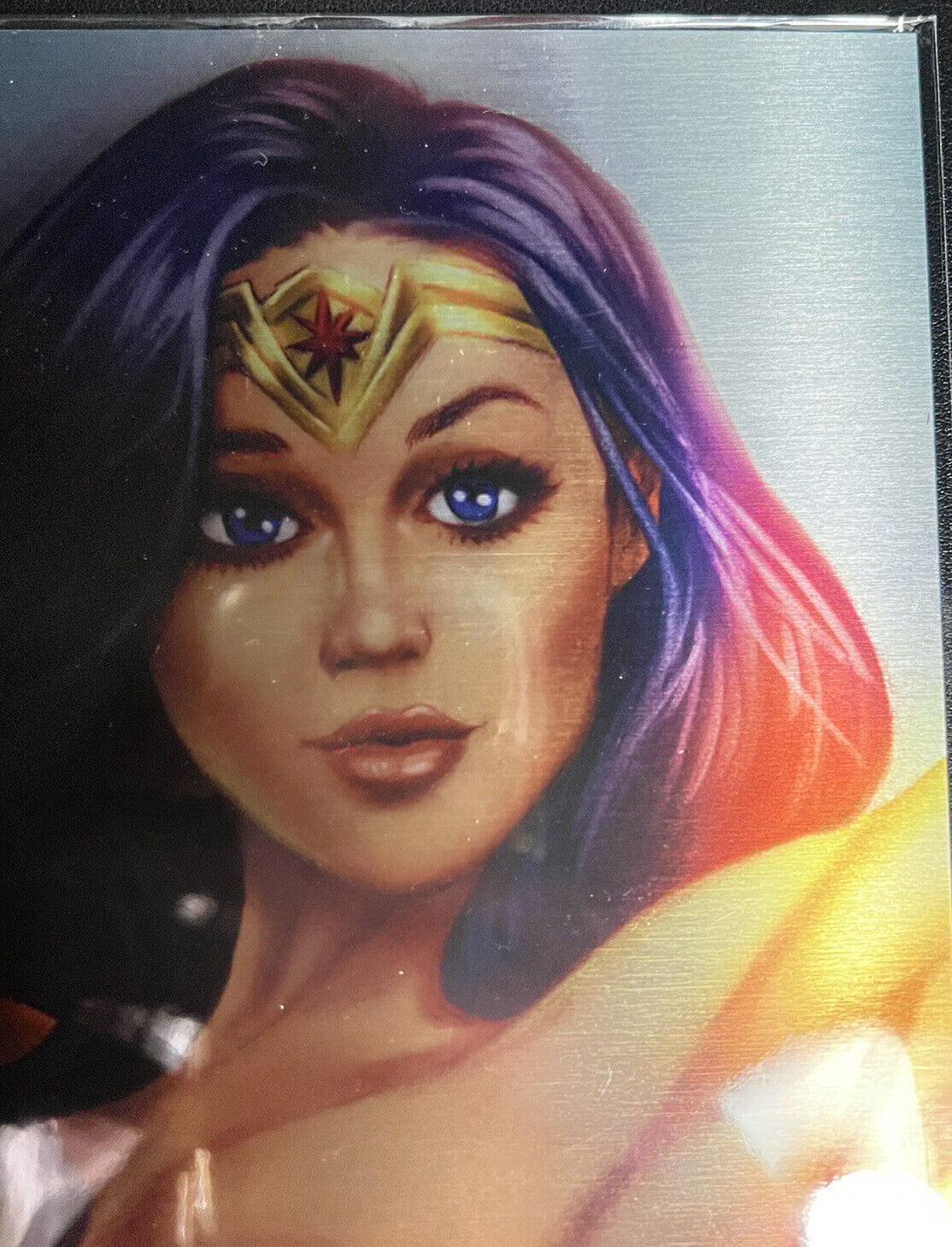 M House Wonder Woman Alfret Le METAL LIMITED EDITION ARTIST PROOF #2/10 MELINDAS