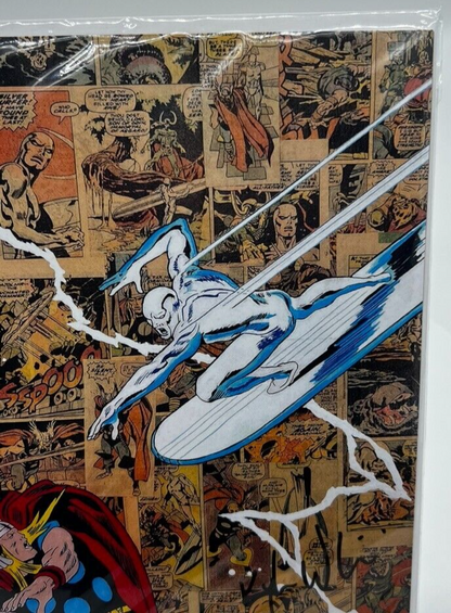 THOR SILVER SURFER Compendium #1 Slabulous Kyle Willis VIRGIN SIGNED LTD #39/75