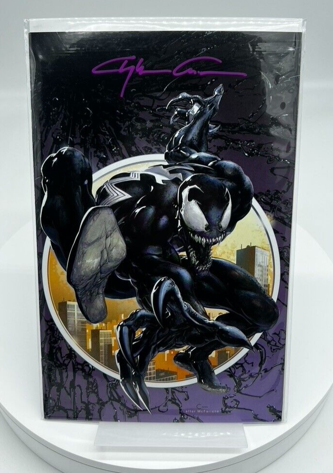 Venom First Host #1 Clayton Crain Virgin SIGNED LIMITED EDITION 1000 COPIES