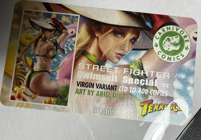 Street Fighter Swimsuit Special ‘22 Cammy Virgin Ariel Diaz LIMITED #371/400