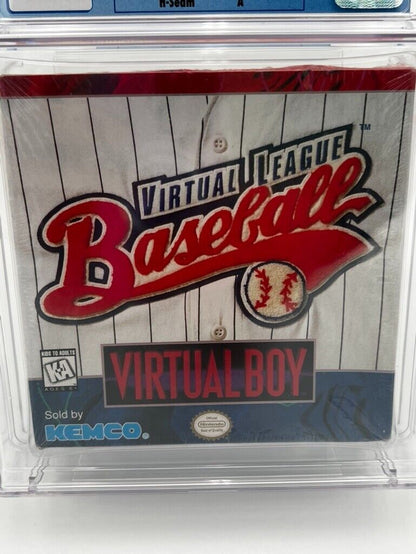 Virtual League Baseball Video Game Nintendo Virtual Boy SEALED GRADED CGC 8.0