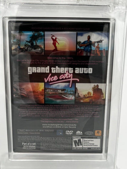 Grand Theft Auto: Vice City (Sony PlayStation 2, 2006) SEALED GRADED WATA 9.6