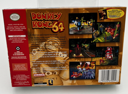 Donkey Kong 64 Complete in Box for Nintendo 64 (N64) CIB RETRO VIDEO GAME