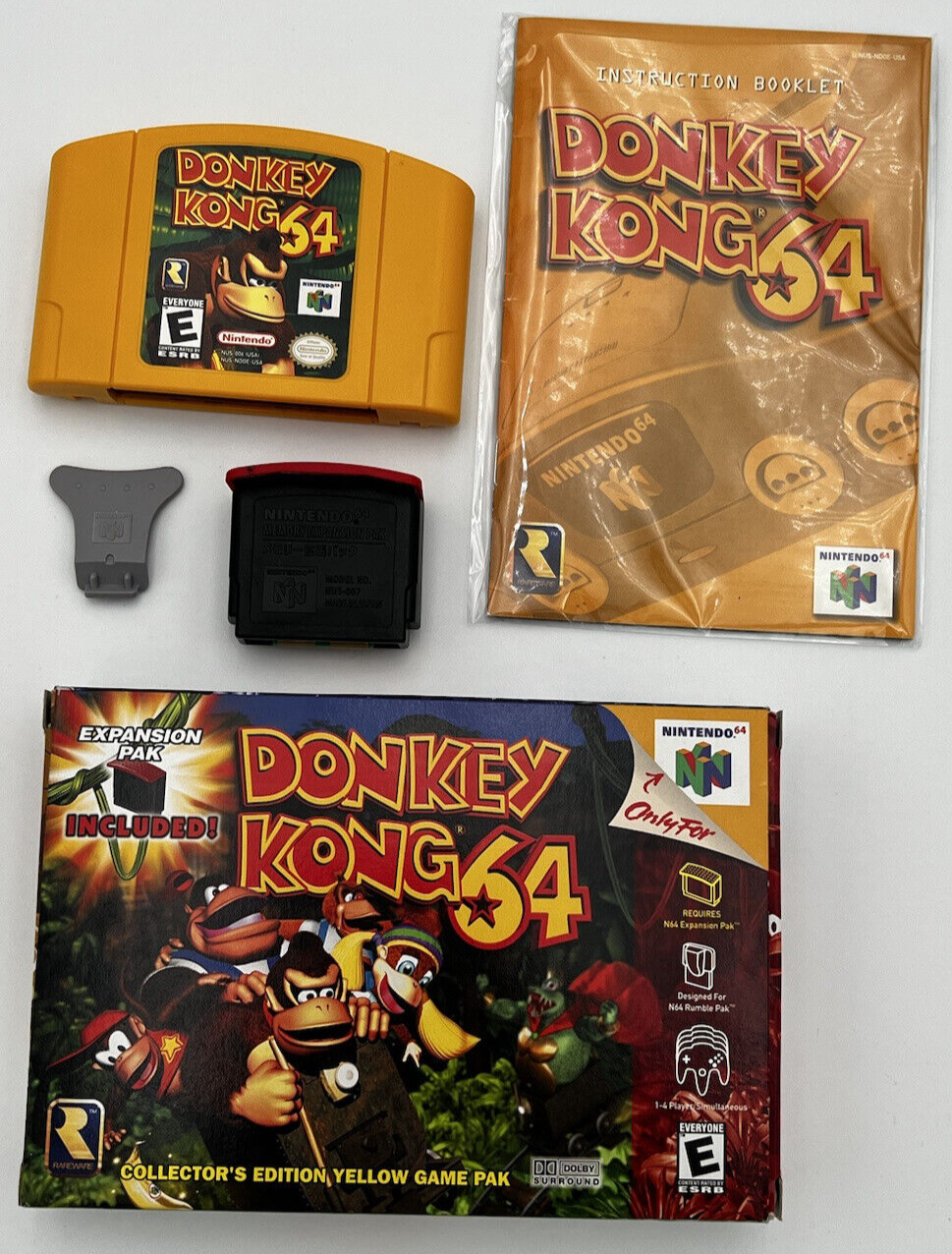 Donkey Kong 64 Complete in Box for Nintendo 64 (N64) CIB RETRO VIDEO GAME