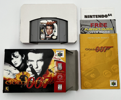 GoldenEye 007 Nintendo 64 (N64) COMPLETE IN BOX 1997 CIB RETRO VIDEO GAME