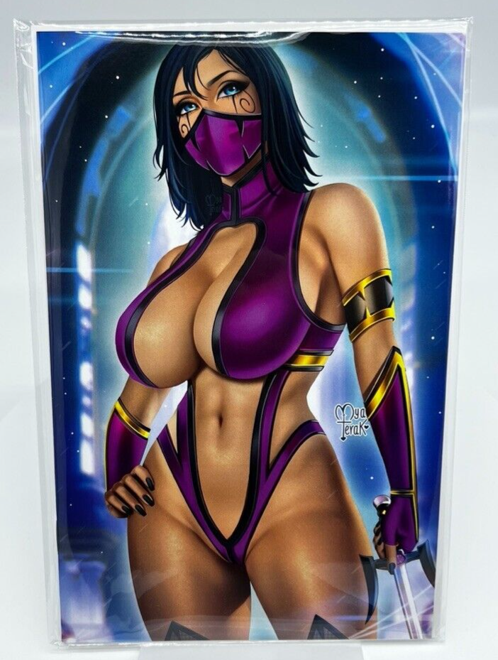 Totally Rad Mortal Kombat Jade MYA MILEENA Virgin LIMITED EDITION 20 COPIES