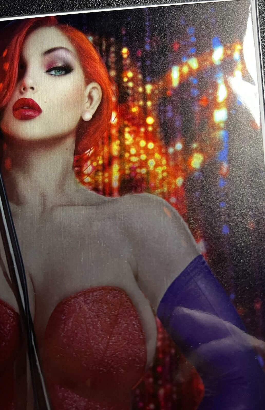 TOTALLY RAD JESSICA RABBIT SHIKARII METAL COVER  LTD AP #4/10