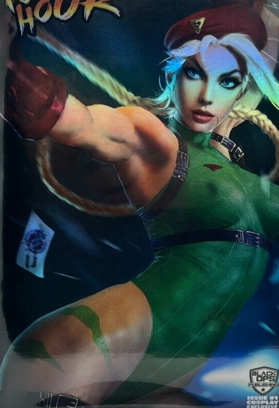 Power Hour 1 Cammy Street Fighter SHIKARII FOIL LIMITED EDITION #8 OF #20 COPIES