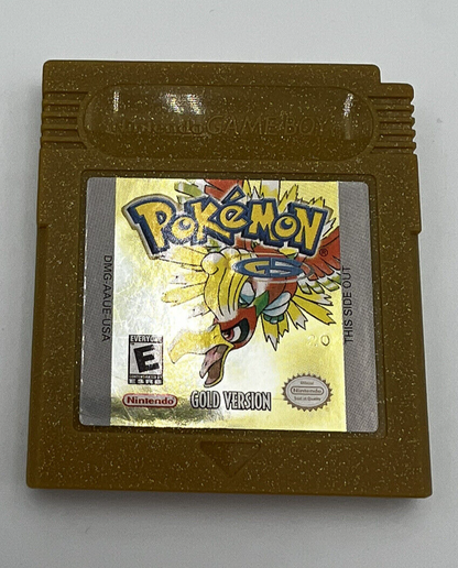 Pokemon Gold Version Nintendo Game Boy Color Video Game CIB Complete In Box 2000