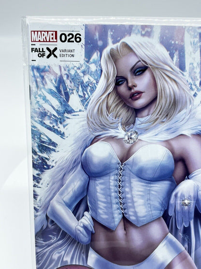 X-MEN #26 EMMA FROST  WHITE QUEEN ARIEL DIAZ TRADE  DRESS LIMITED 3000 COPIES