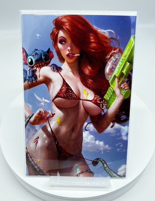 Jessi Zombie Witch Hunter Jessica Rabbit Stitch Shikarii Limited Edition 350