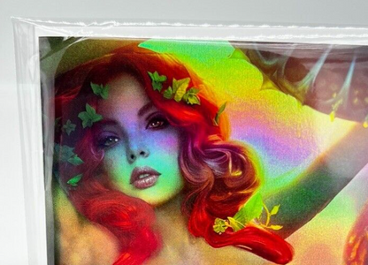 Totally Rad Poison Ivy Shikarii FOIL LIMITED EDITION ARTIST PROOF NOBLE #8/10