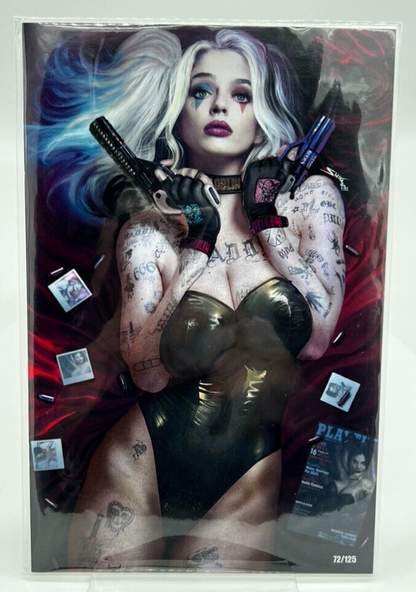 HARDLEE THINN NOV 22′ SHIKARII VIRGIN LIMITED EDITION #72/25 COPIES Harley Quinn