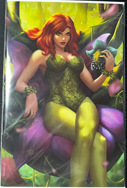 BATMAN FEAR STATE ALPHA #1 POISON IVY EJIKURE ARTGERM VIRGIN LIMITED 1250 COPIES