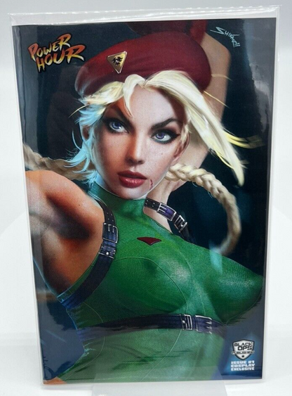 Power Hour #1 Cammy Street Fighter SHIKARII Close Up LIMITED EDITION 200 COPIES