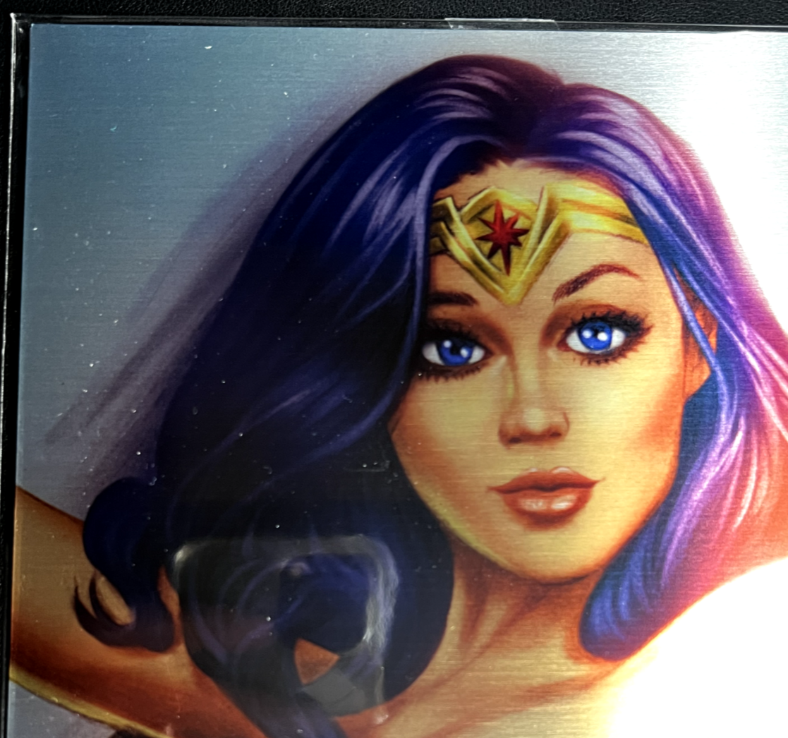 M House Wonder Woman Alfret Le METAL LIMITED EDITION ARTIST PROOF #2/10 MELINDAS