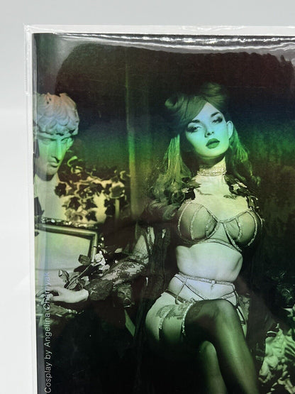 Mad love POISON IVY  Angelina Chernyak VIRGIN FOIL LIMITED PUBLISHER #5 Of 5