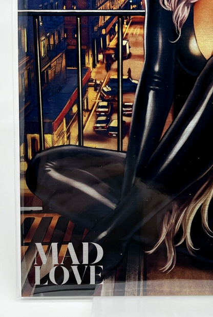 Mad Love #1 BLACK CAT IVAN TALAVERA DOUBLE METAL COVER LIMITED EDITION #10/10