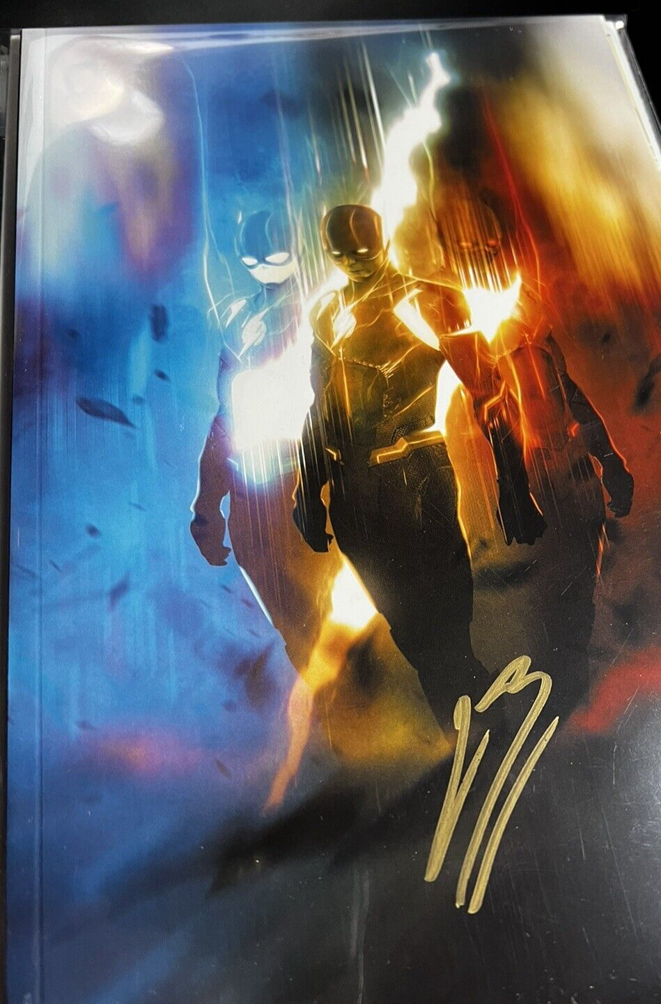 The Flash #750 Bosslogic VIRGIN SIGNED COA! LIMITED EDITION 1000 COPIES