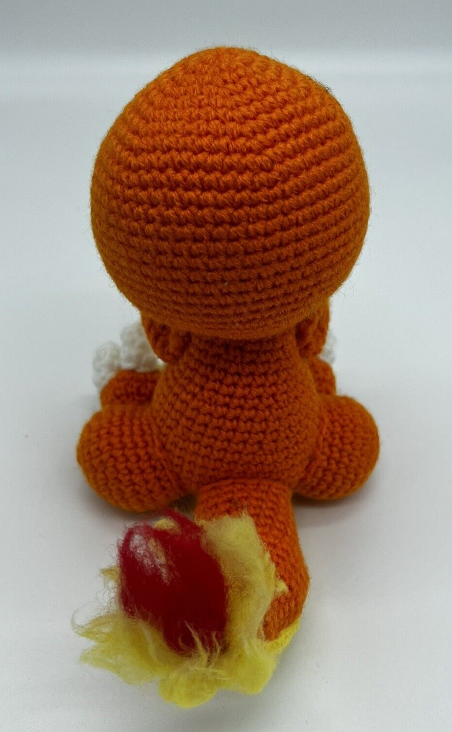 POKEMON CHARMANDER KNITTED CROTCHET STUFFED ANIMAL AMIGURUMI HANDMADE PLUSH TOY