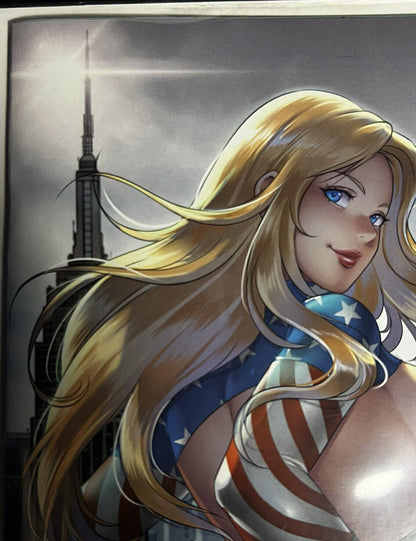 Patriotika Gods & Shadows Cheeky Skyline Lena Dai LIMITED EDITION #7/65 LENADAI