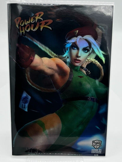 Power Hour 1 Cammy Street Fighter SHIKARII FOIL LIMITED EDITION #8 OF #20 COPIES