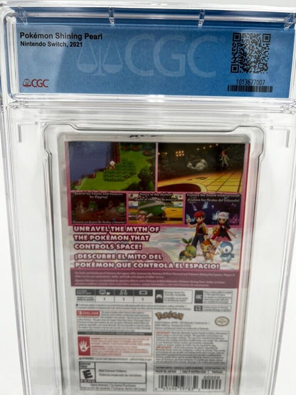 Pokemon Shining Pearl Nintendo Switch NEW SEALED GRADED CGC 9.4 VIDEO GAME WATA