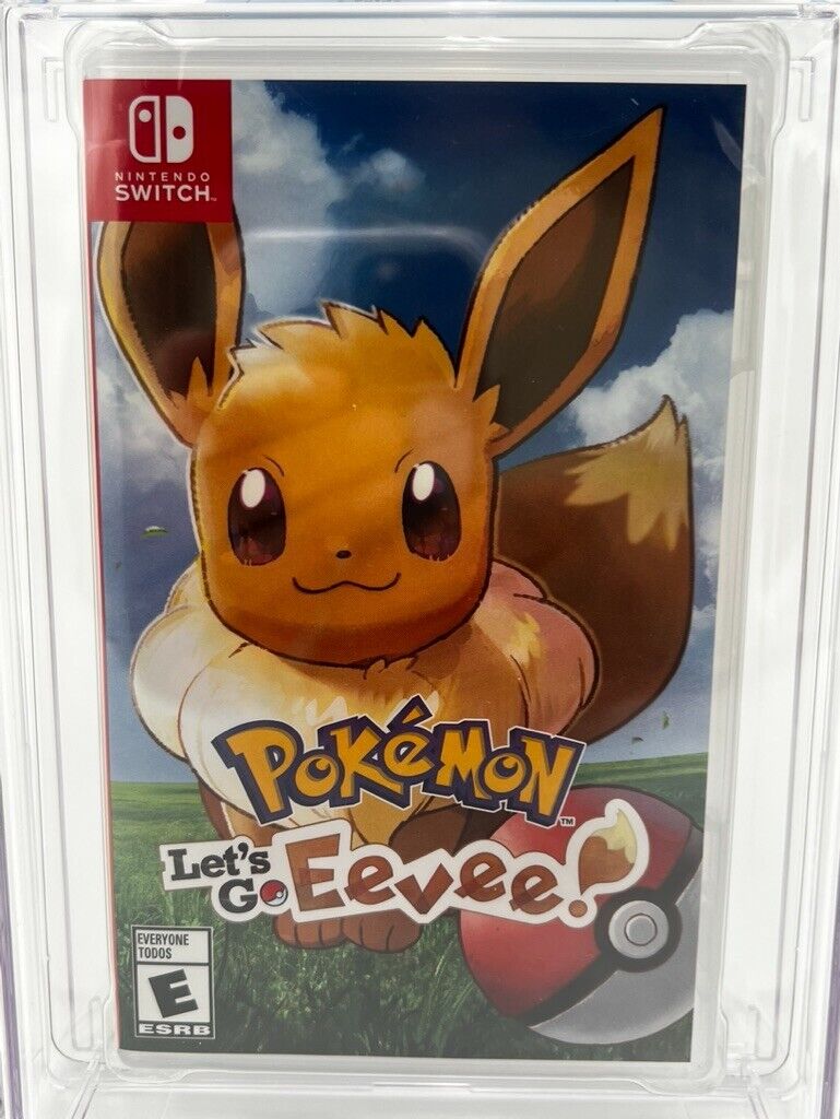 Pokemon Let's Go Eevee for Nintendo Switch SEALED GRADED CGC 9.8 VIDEO GAME NEW